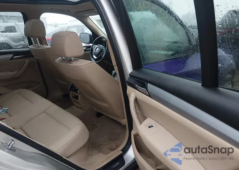 2011 BMW X3 xDrive35I from USA, damaged, VIN 5UXWX7C51BLT78169